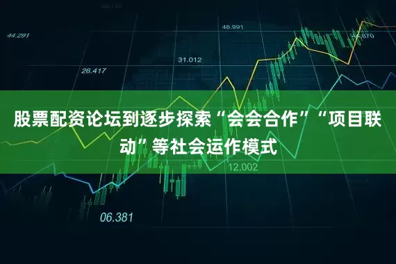 股票配资论坛到逐步探索“会会合作”“项目联动”等社会运作模式